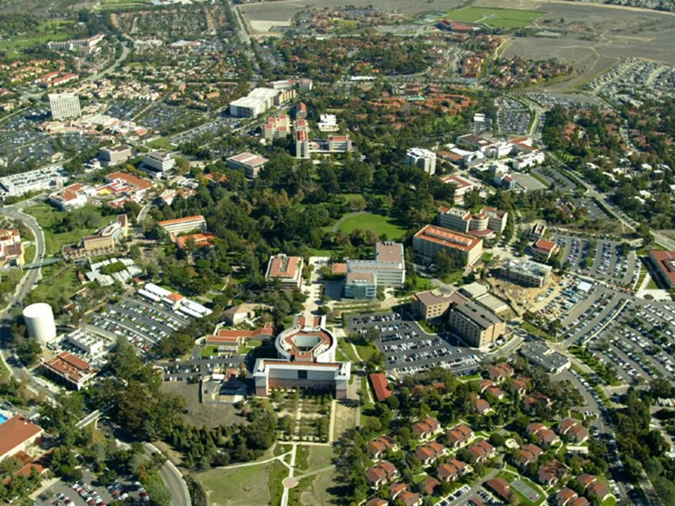 city of irvine picture from the skies